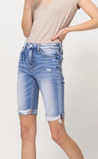 HIGH RISE STRETCH BERMUDA SHORT