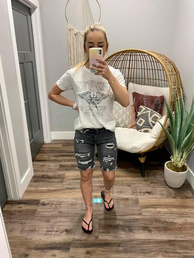 WHITE FREE SPIRIT TEE
