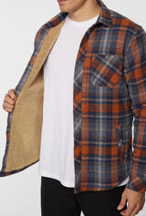 MENS ONEILL ADOBE REDMOND SHERPA FLANNEL