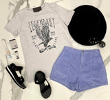 SILVER LEGENDARY GRAPHIC TEE