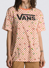 VANS FRUIT CHECKERBOARD OVERSIZED TEE