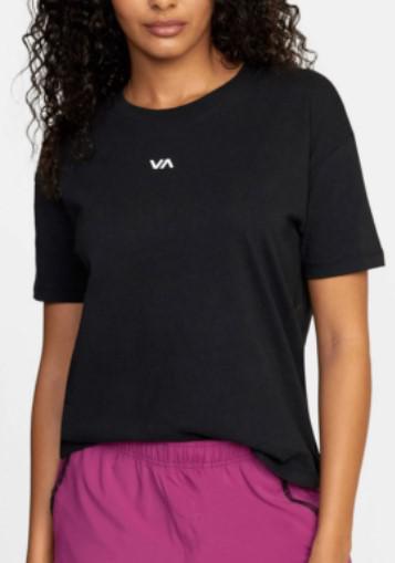 RVCA BLACK VA ESSENTIAL TEE