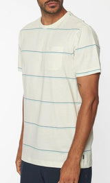 MENS STRIPE SMASHER ONEILL POCKET TEE