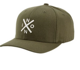 NIXON EXCHANGE OLIVE FLEXFIT HAT