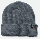 BRIXTON HEATHER GREY HEIST BEANIE