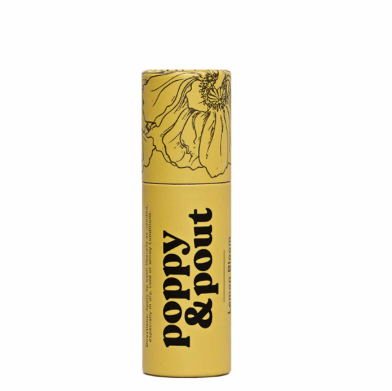 LEMON BLOOM POPPY & POUT LIP BALM