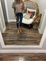 SAGE WASHED COUNTRY MUSIC TEE