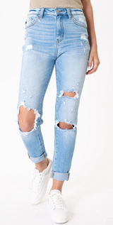 KIMMY HIGH RISE RELAXED FIT JEANS