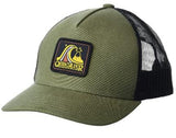 QUIKSILVER OLIVE BLEAK REEKER SNAPBACK HAT