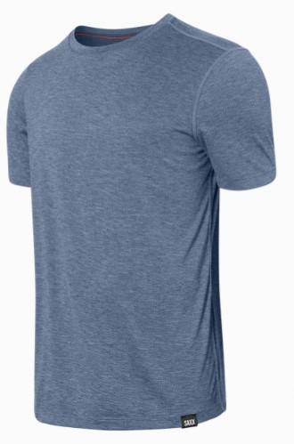 SAXX ALL DAY AERATOR TEE INK BLUE