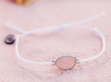 PURA VIDA WHITE MENTAL HEALTH GEMSTONE BRACELET