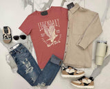 ROSE LEGENDARY GRAPHIC TEE