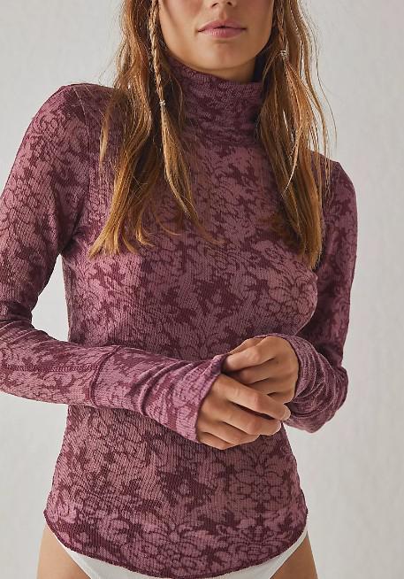 FREE PEOPLE YOU AND I LONG SLEEVE TOP