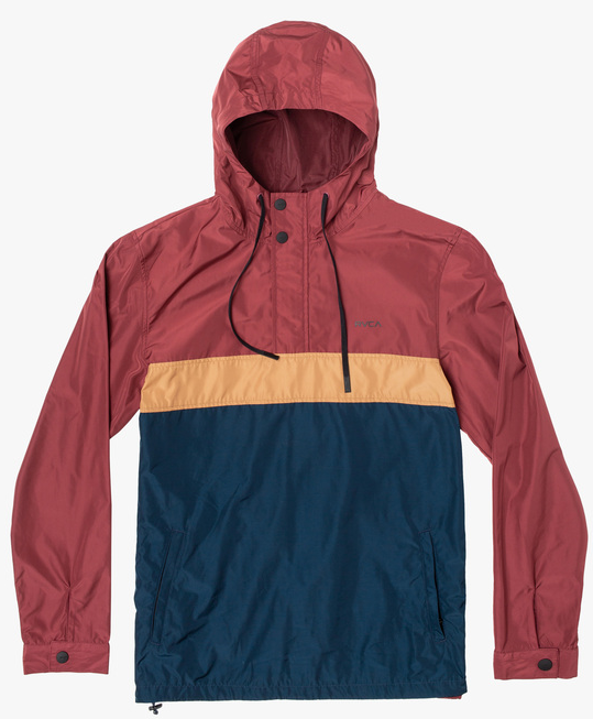 MENS MEYER PACKABLE RVCA ANORAK JACKET