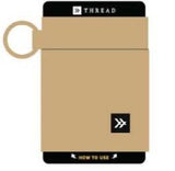 SAND ELASTIC THREAD WALLET