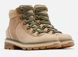 SOREL LENNOX HIKER CANOE STONE GREEN BOOTS