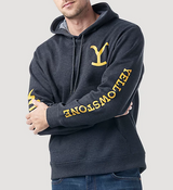 MENS CAVIAR WRANGLER YELLOWSTONE HOODIE