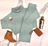 MINT SWEATER TOP