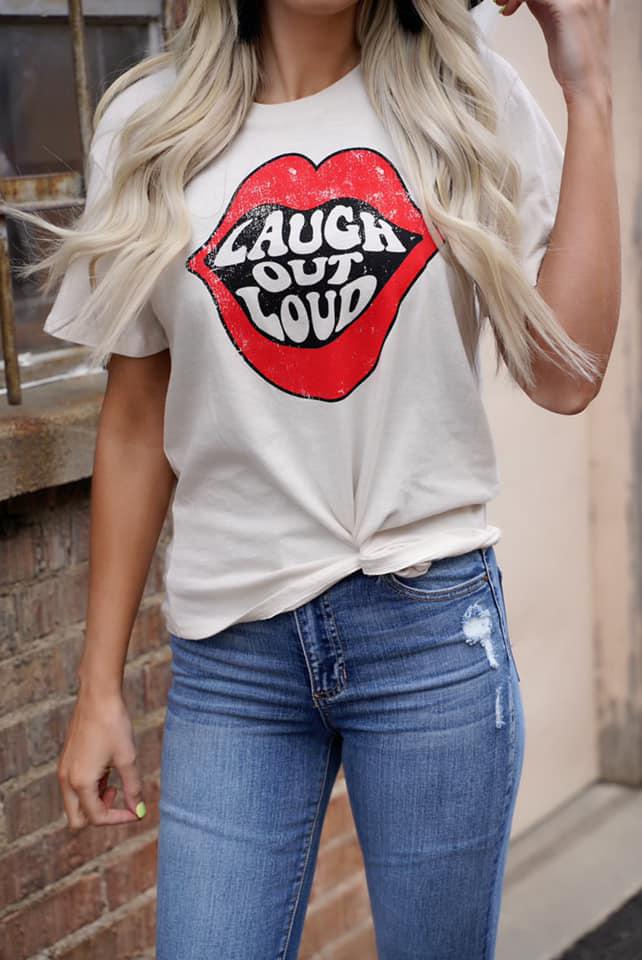 LAUGH OUT LOUD TEE