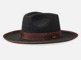 BRIXTON BLACK/BROWN RENO HAT