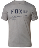 MENS FOX GREY PREMIUM TEE