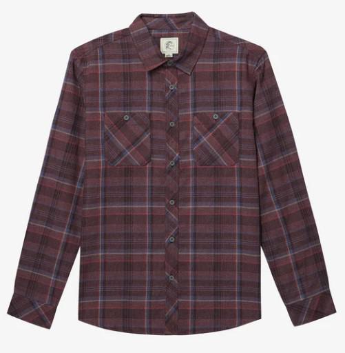 ONEILL MYTHIC SESSIONS FLANNEL HUCKLEBERRY
