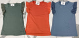 SAGE SWISS DOT SLEEVE TOP