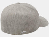RVCA FLEXFIT HAT HEATHER GREY