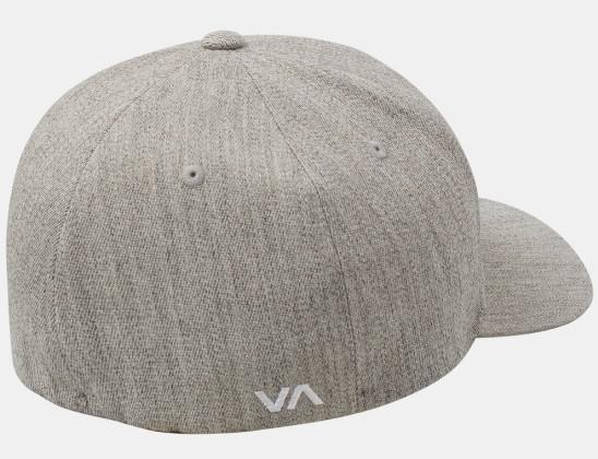 RVCA FLEXFIT HAT HEATHER GREY