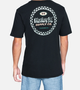 MENS HURLEY WASHED SHORT SLEEVE TEE