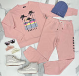HURLEY HAVANA GIRLFRIEND CREW BLUSH