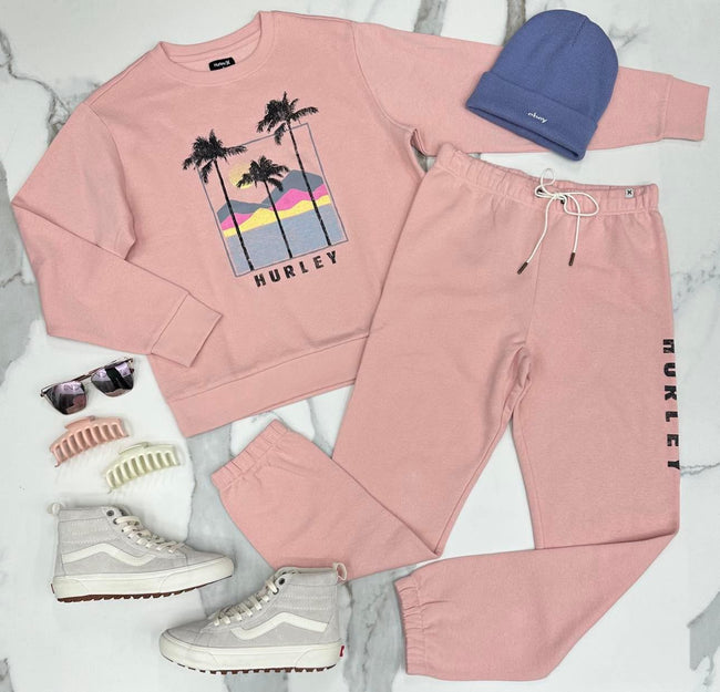 HURLEY HAVANA GIRLFRIEND CREW BLUSH