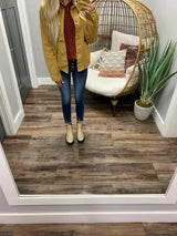 MUSTARD UTILITY JACKET