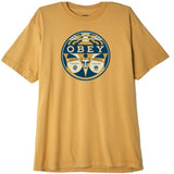 MENS GOLDEN OBEY SOUNDS OF DISSENT TEE