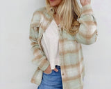 NEUTRAL SAGE BUTTON JACKET