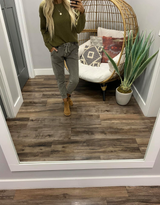 GREY MINERAL WASHED JOGGER PANT
