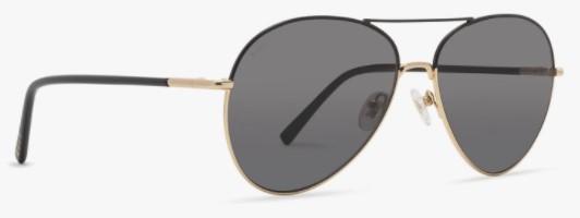 Diff Knox Gold Grey Sunglasses