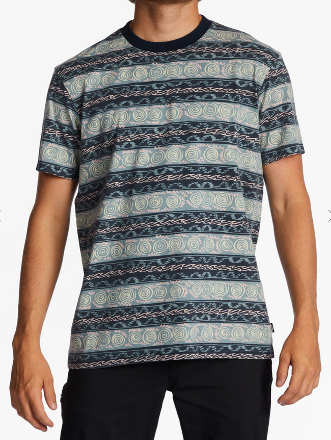 BILLABONG MENS REALM CREW NECK TEE