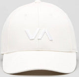 VA VINTAGE WHITE BASEBALL RVCA HAT
