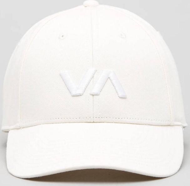 VA VINTAGE WHITE BASEBALL RVCA HAT