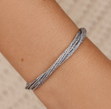 PURA VIDA SILVER SHIMMER BRACELET