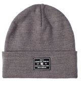 CHARCOAL DC BEANIE