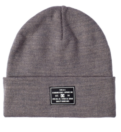 CHARCOAL DC BEANIE