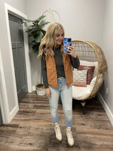 HUNTER STACY ESSENTIAL LONG SLEEVE RIBBED TOP