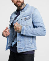 MENS JACK AND JONES JJIALVIN DENIM JACKET