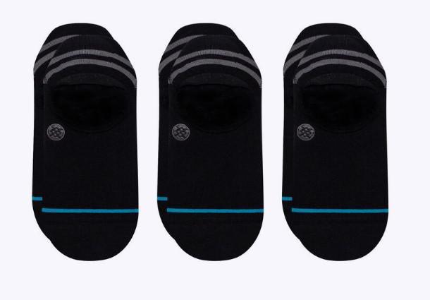 STANCE BLACK GAMUT 2 3 PACK NO SHOW SOCKS