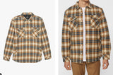 ONEILL MENS DUNMORE LINED PLAID JACKET