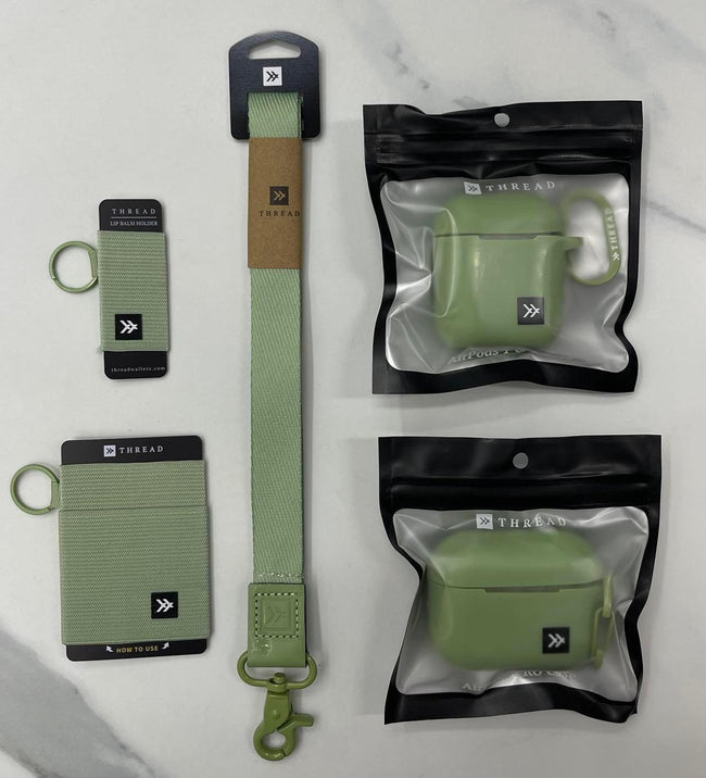 SAGE THREAD LIP BALM HOLDER