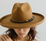 GIGI PIP BLACK WRAP HAT BAND