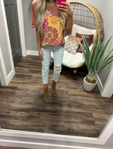 ROXY FLORALS OVERSIZED TEE